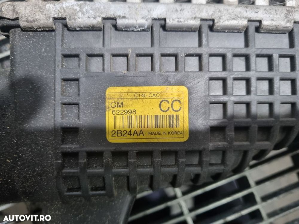 Radiator intercooler Opel Antara Facelift 2.2 D 2010 - 2015 2231CC Z22D1 Euro5 (592) ... - 3