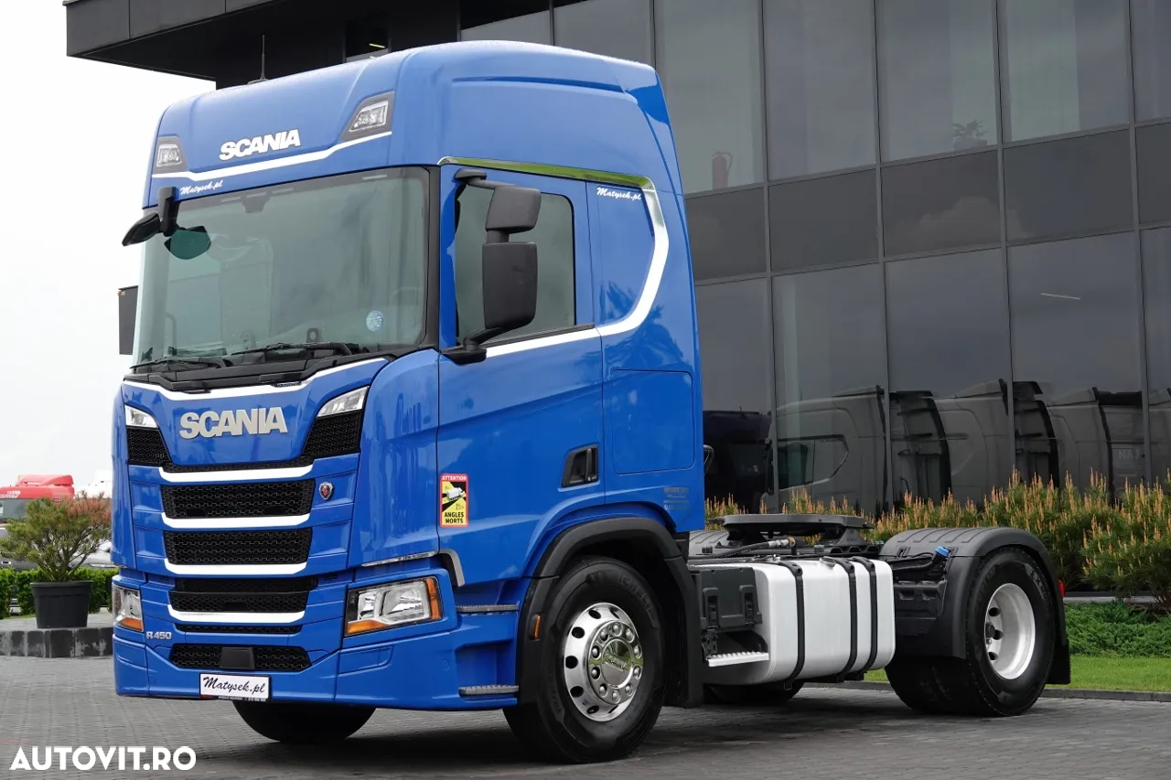 Scania R 450 / RETARDER / HIDRAULIC / ADR AT / I-PARK COOL / JANTE ALIE / 2021 / CONTRACTUL DE SERVICE - 8