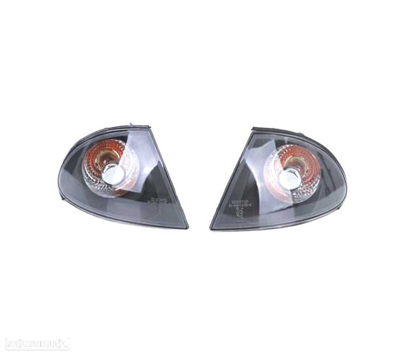 PISCAS FRONTAIS BMW E46 98-01 BLACK PRETO - 2