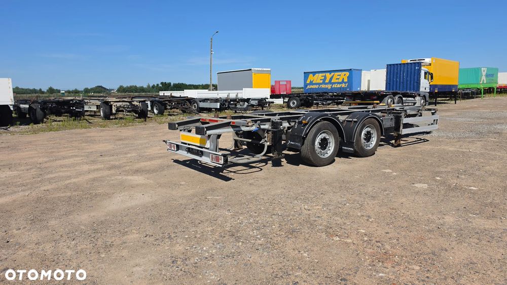 Gniotpol 31.000zł netto TANDEM BDF DOLNY ZACZEP RAMA OCYNK  7.45-7.80M 2019 ROK DHL DACHSER DPD OPONY 385/55R22.5 ST.IDEALNY MOŻLIWOŚĆ TRANSPORTU - 1