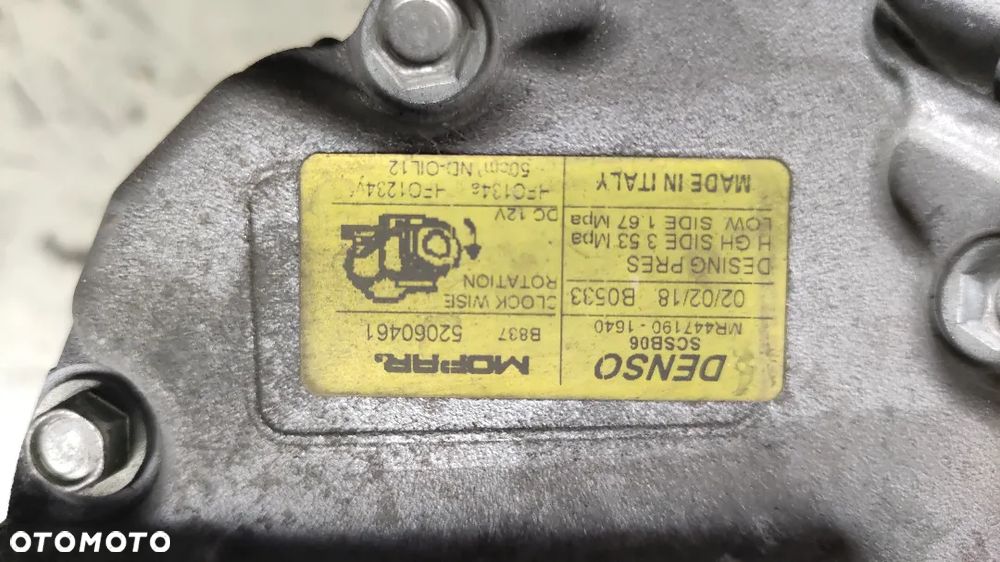 447190-1640 Kompresor Klimatyzacji ABARTH 500 595 695 1.4 / 101 - 4