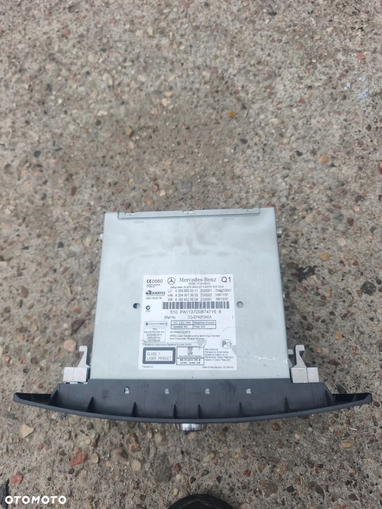 MERCEDES C KLASA W204 LIFT RADIO NAWIGACJA A2049003311 - 4