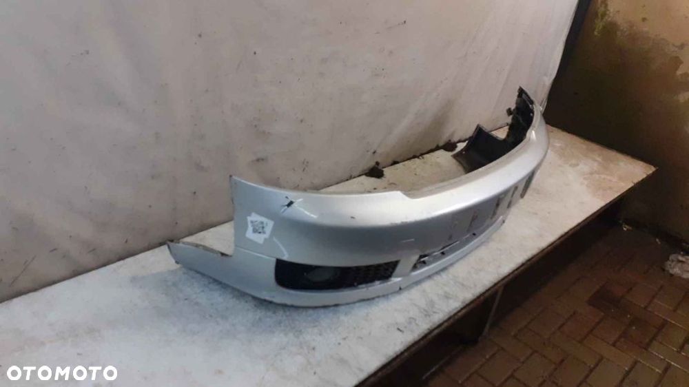 # ZDERZAK PRZÓD PRZEDNI AUDI A4 B6 S LINE S4 B6 LY7W SREBRNY HALOGENY - 4