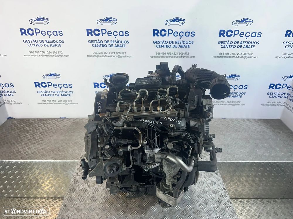 .Motor completo VW Volkswagen CBA 2.0 TDI 16V 140cv CBD Bosch - 1