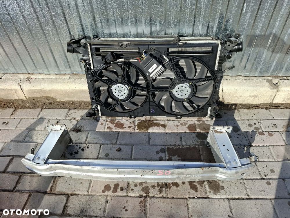 CHŁODNICE KOMPLET WENTYLATORY AUDI A4 B8 8K0 A5 8T0 1,8 2,0 TDI BELKA PRZEDNIA PRZÓD 8k0121251k 8K0807113B