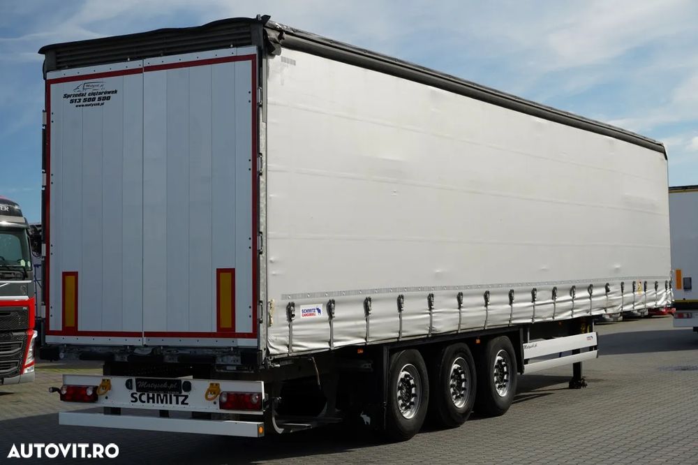 Schmitz Cargobull CORTINĂ / STANDARD / PUNȚĂ RASTRĂDĂ / ACOPERIȘ RASTRĂDĂ - 8