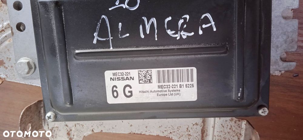 Komputer sterownik silnika Nissan Almera N16 1.5 MEC32-221 - 2