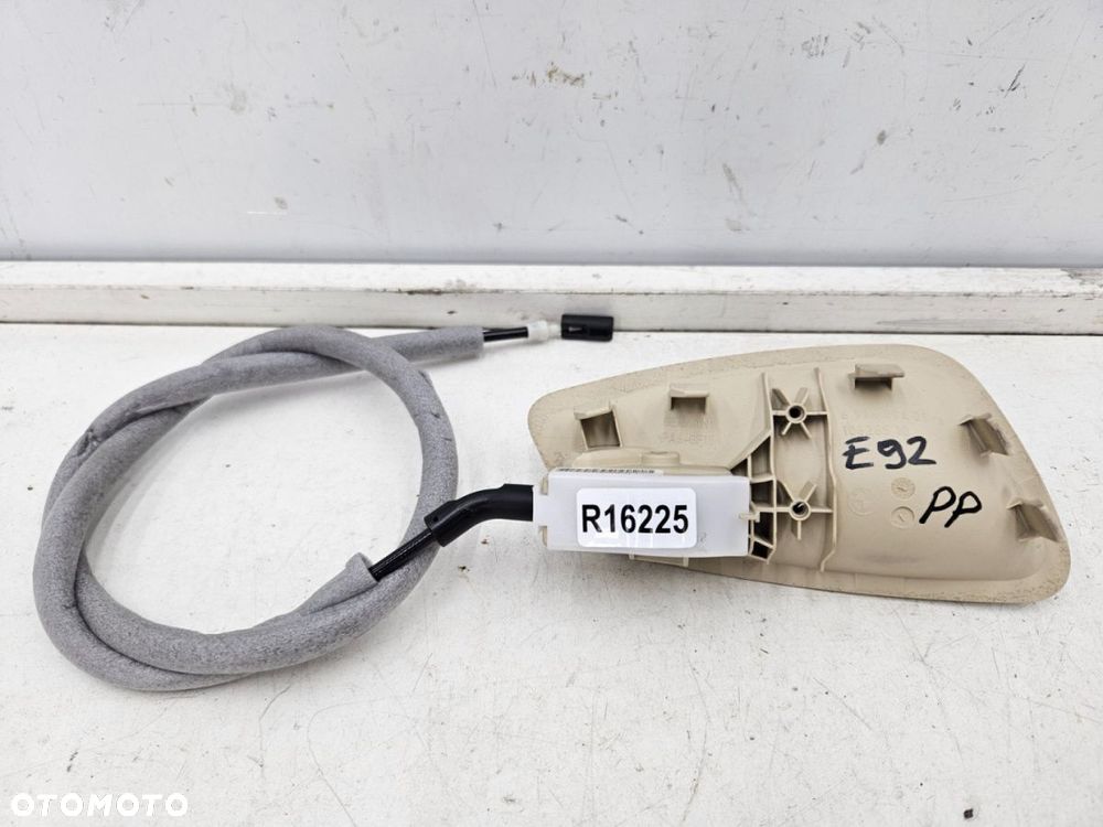 Klamka BMW E92 Coupe E93 Cabrio 04-12r. PRAWA PRZEDNIA wewnętrzna rączka linka drzwi prawy pród - 5