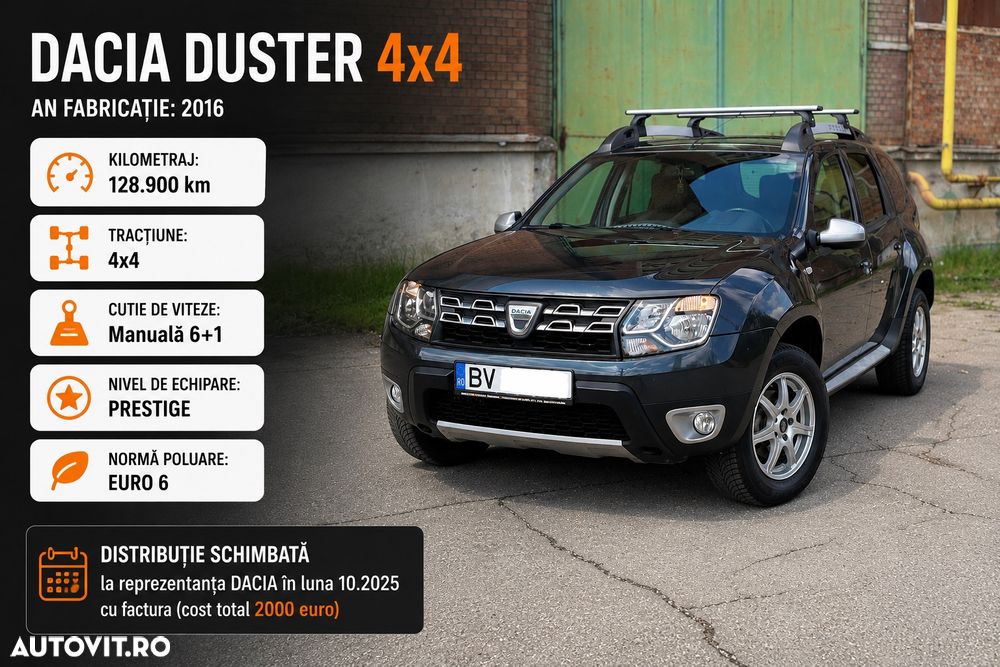 Dacia Duster 1.2 TCe 4WD Prestige jante 16" - 1