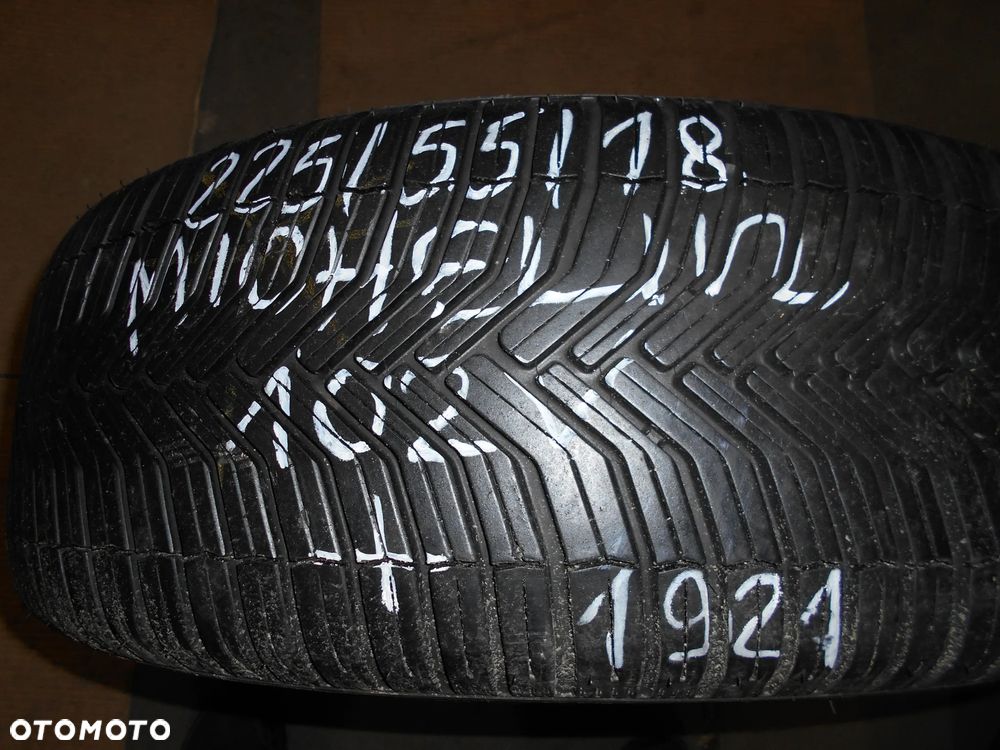OPONA POJEDYNKA 225/55R18 MICHELIN CROSSCLIMATE + DOT 1921 7.6MM - 1