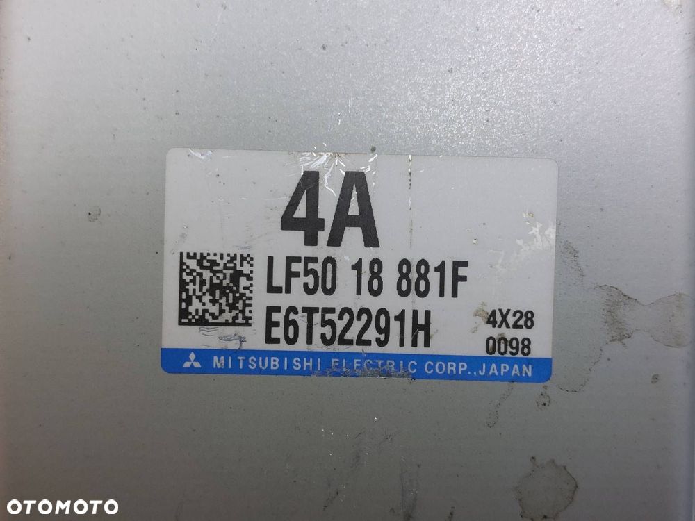 ZESTAW STARTOWY MAZDA 3 I BK LIFT 2.0 16V LF5018881F E6T52291H BP4K66730F - 2