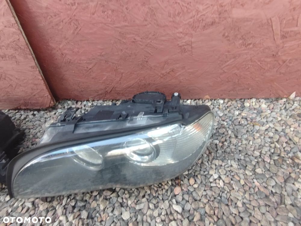 BMW E46 COUPE / CABRIO LIFT ( PO LIFT ) ORYGINALNE LAMPY PRZÓD MARKI AL Automotive Lighting LEWA / PRAWA EUROPA POD ŻARÓWKĘ H7 + BIAŁE KIERUNKOWZKAZY O NR. 63 12 7 165 889 / 63 12 7 165 890 / 63 12 7 165 919 / 63 12 7 165 920 OEM W BARDZO DOBRYM STANIE - 8