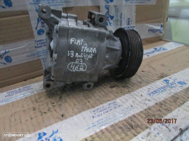 Compressor AC 517459310 FIAT PANDA 2007 1.3 MULTIJET LANCIA YPSILON 4 FASE 2 2007 1.3JTD 75CV 3P VIOLETA DIESEL DENSO - 1