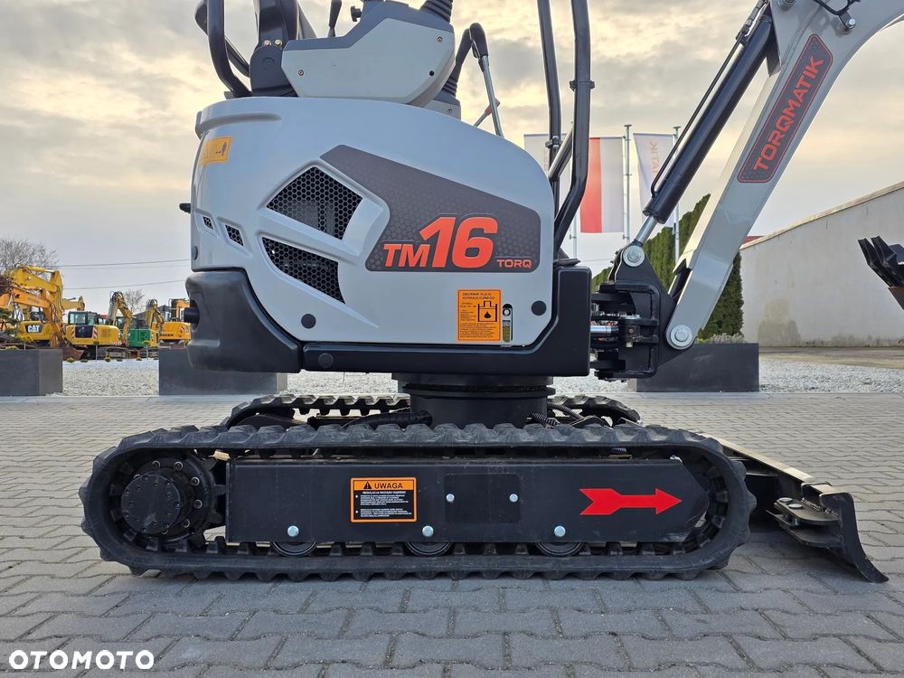 Inny NOWA minikoparka TORQMATIK TM 16, SILNIK KUBOTA - 9