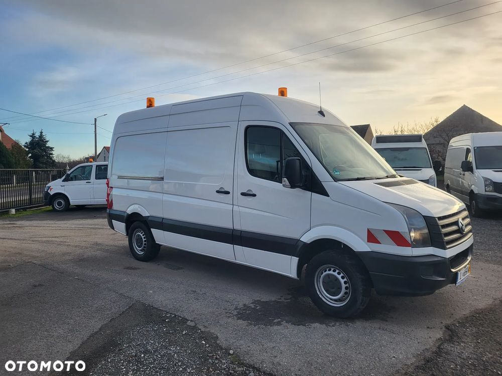 Volkswagen Crafter blaszak z zabudową warsztatową sortimo klima super stan - 2