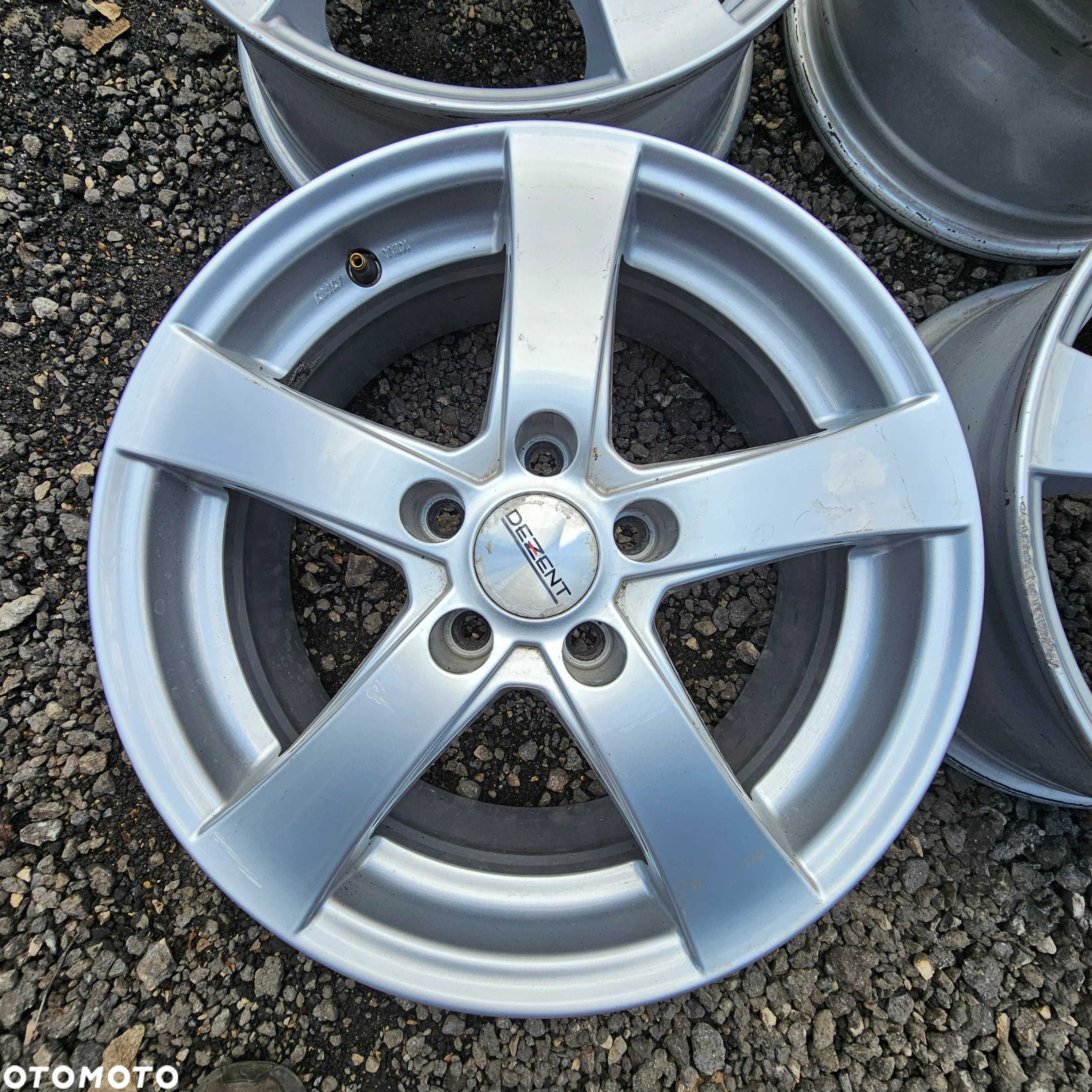 4szt felgi aluminowe używane 7x16 ET48 5x108 Dezent RE  W-wa - 3