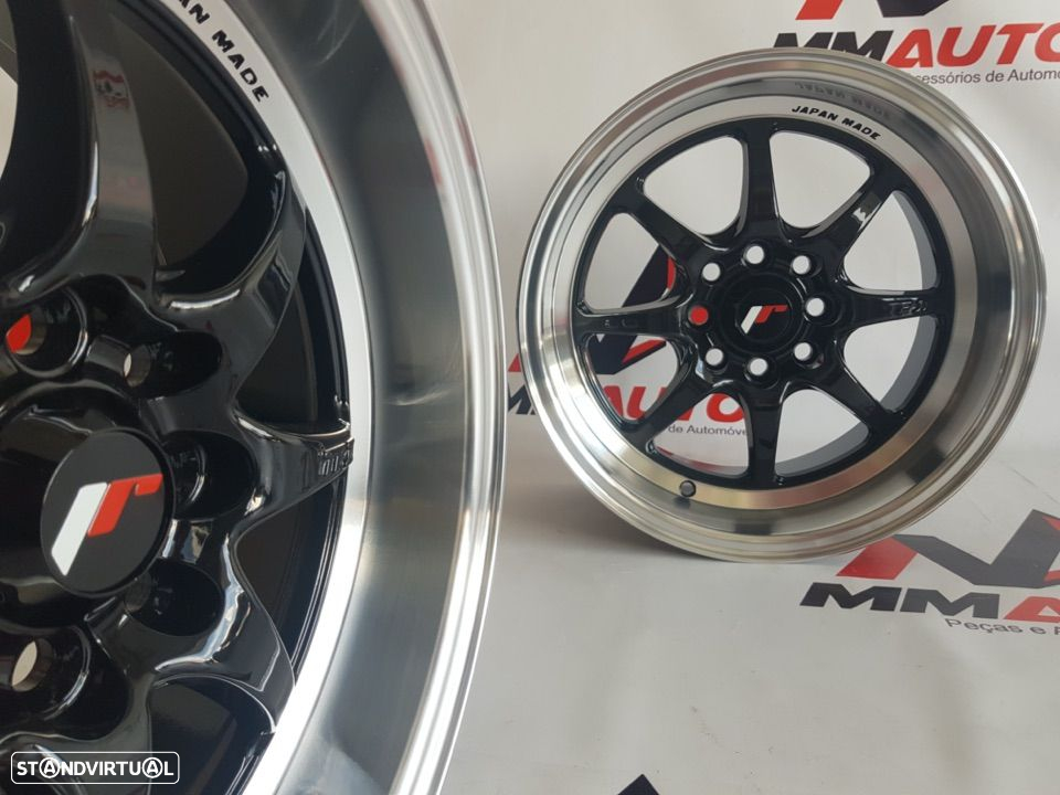 Jantes Japan Racing TF2 Black 15 - 7