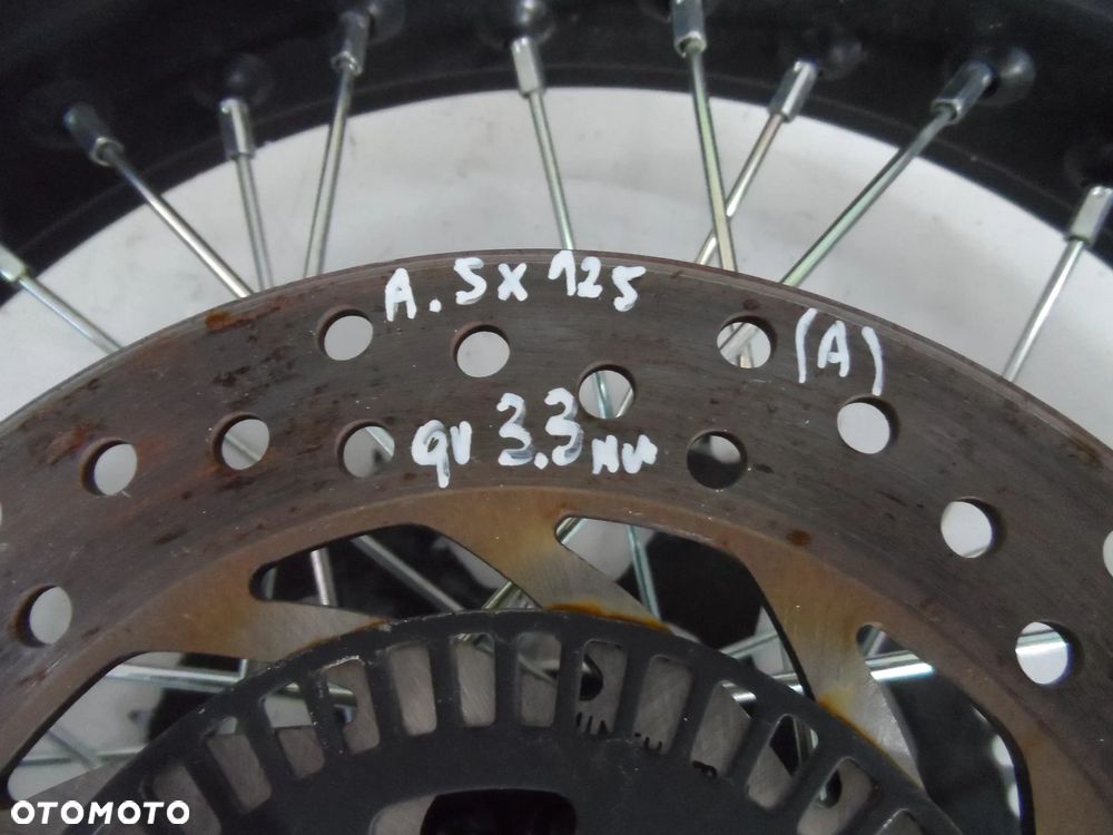APRILIA SX 125 felga koło tył tarcza hamulcowa zabierak - 3
