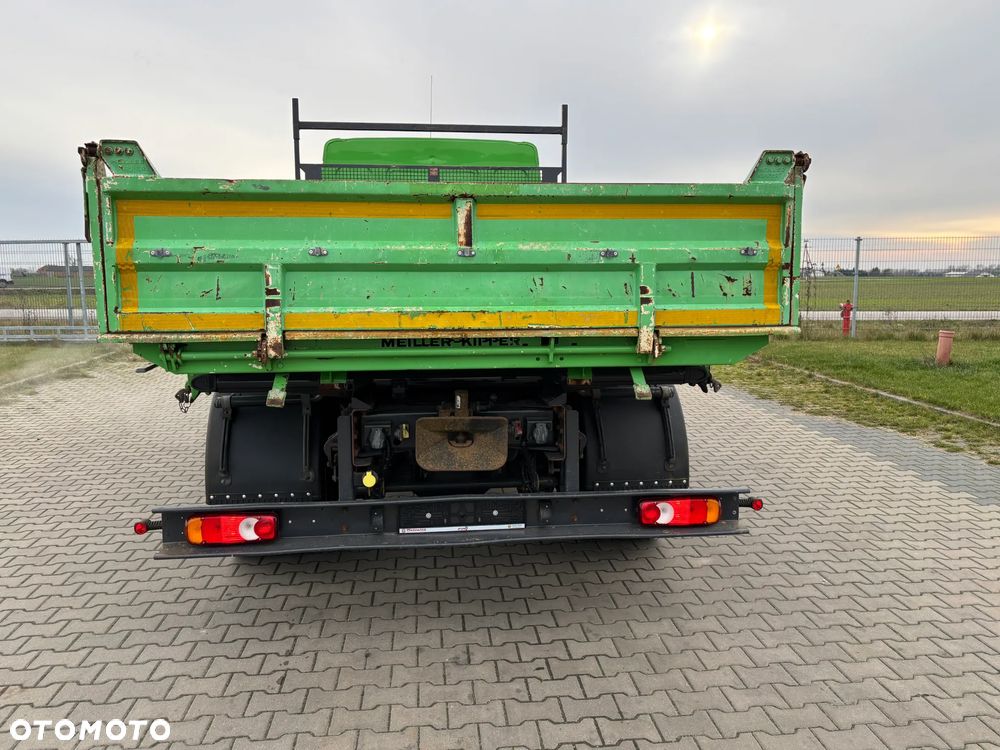 Renault D12 wywrotka, 12 ton DMC , zaczep do przyczepy , oryginalny kiper Meiller, mały przebieg od 1 właściciela z Niemiec, 6100 kg ładowność. manualna skrzynia , na resorze, idealna pod minikoparkę , przyczepę ( Mercedes ATEGO, AXOR, MAN TGM ) - 9