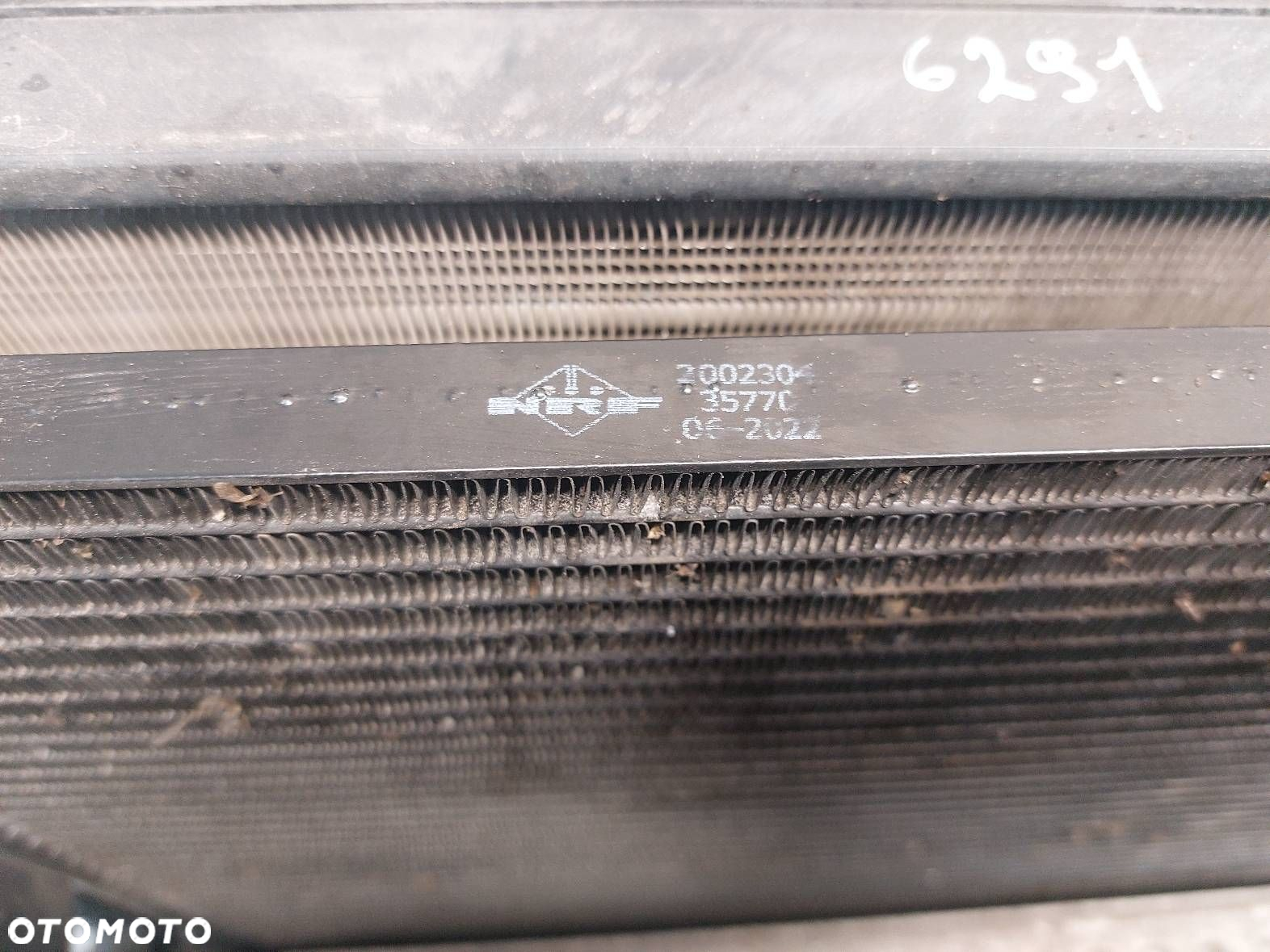CHŁODNICA WODY KLIMATYZACJI INTERCOOLER WENTYLATORY VOLVO S40 II 1.6 D - 5