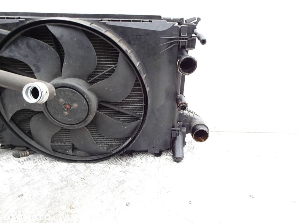 chłodnica wody + wentylator mercedes c-klasa w204 1.8 benzyna - 7