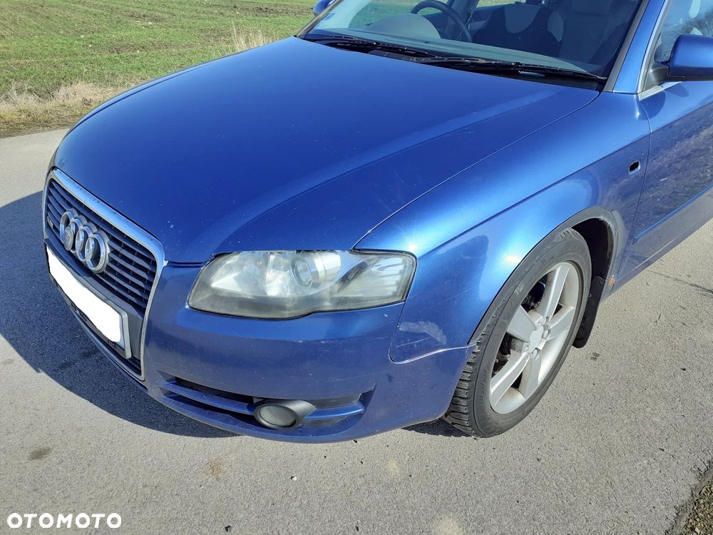 12187 Przód kompletny Maska Zderzak Błotniki Lampy Audi A4 B7 LZ5C 2.0 Tdi - 2
