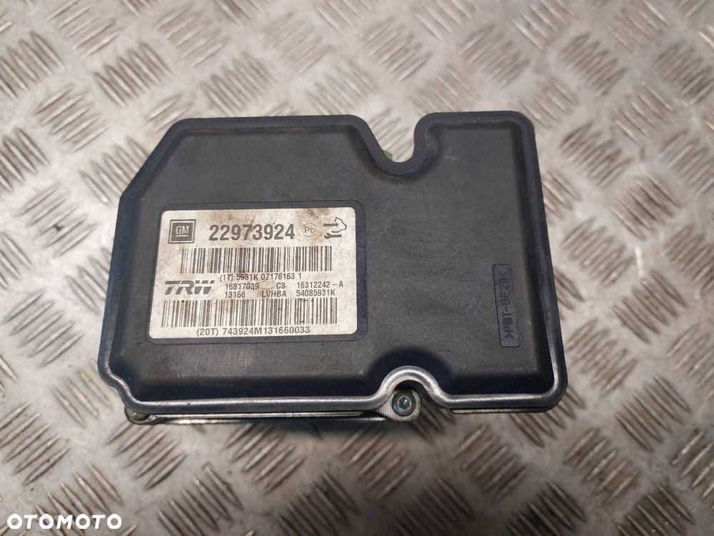 POMPA STEROWNIK ABS OPEL INSIGNIA A LIFT 1.6 T 22973924 - 5