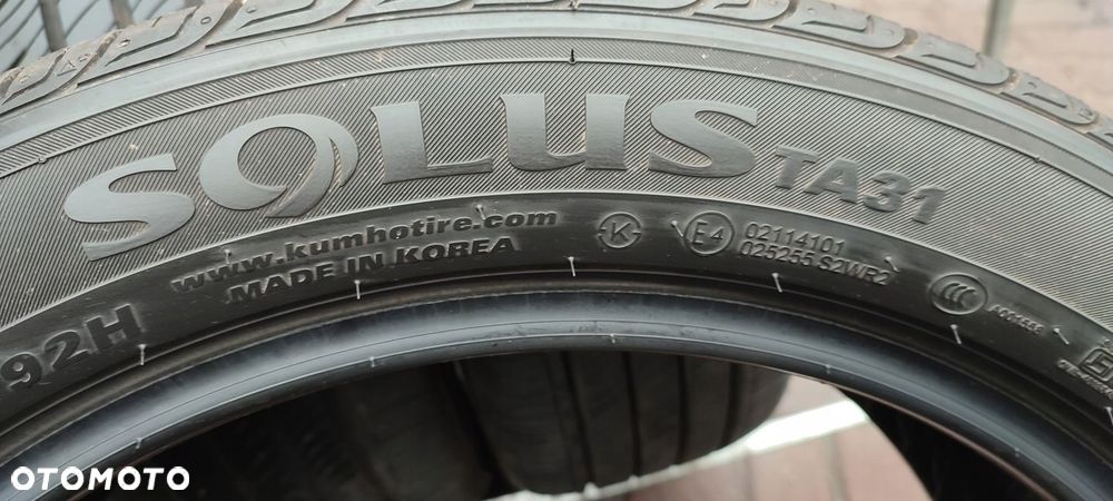 Opony Letnie Kumho Solus TA31 215/50/18 92H 2020r 4x7,2-7,8mm Bdb Komplet - 11