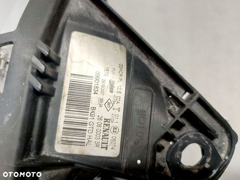 LAGUNA III LAMPA LEWY PRZÓD SOCZEWKA LEWA PRZEDNIA - 9