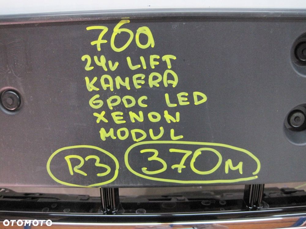 ZDERZAK VW TOUAREG 760 LIFT KAMERA 6 PDC XENON LED 24R MODUŁ PRZÓD PRZEDNI - 14
