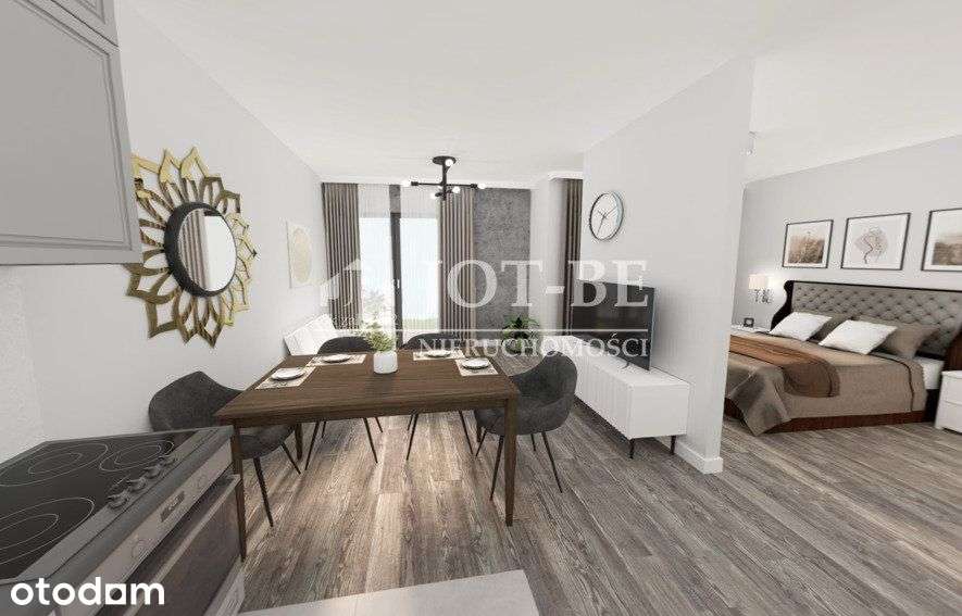 ogródek/nad rzeką/kawalerka/apartament