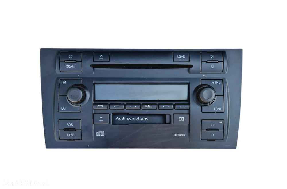 RADIO SYMPHONY II 2DIN AUDI A6 C5 CD KASETA  4B0035195HX - 5