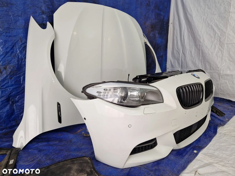 BMW F10 F11 M-pakiet Kompletny przód A300 ALPINWEISS bi-xenon kamera oryginał - 4