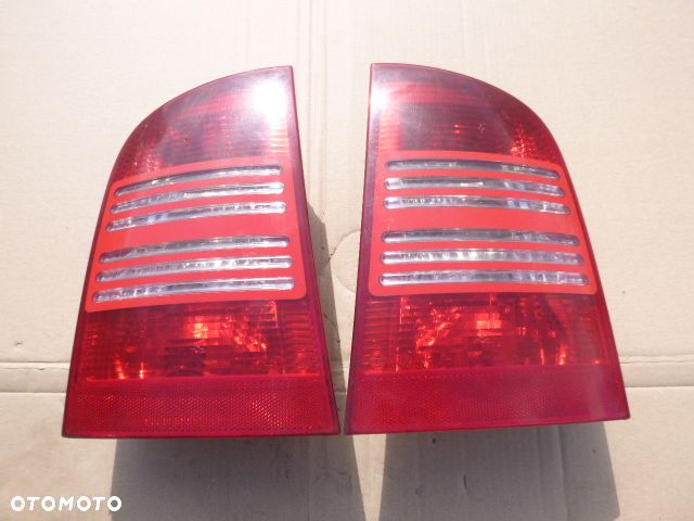 LAMPA LEWY TYŁ LEWA TYLNA PRAWY TYŁ PRAWA TYLNA KOMPLET SKODA OCTAVIA I KOMBI - 2