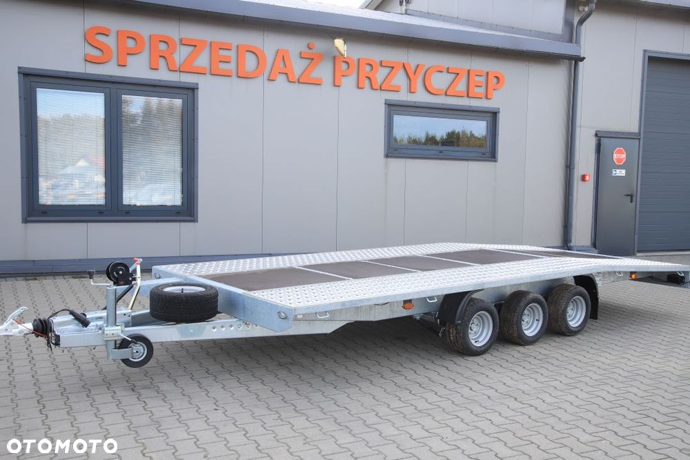 Niewiadów Jupiter 5x2.1+ sklejka 3 osie DMC 3500 kg Koła 195R10C - 1