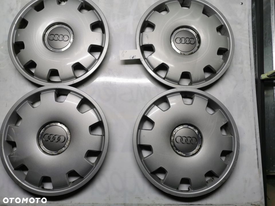 4 x kołpaki kołpak 16 cali audi oryginalne - 1