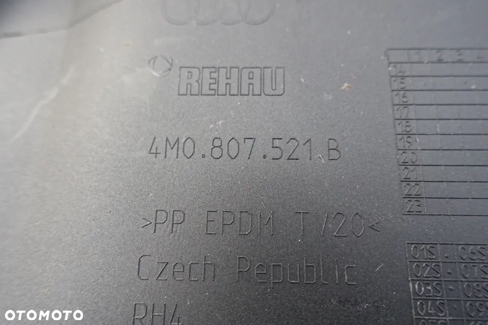 SPOILER ZDERZAKA TYŁ AUDI Q7 SLINE - 3