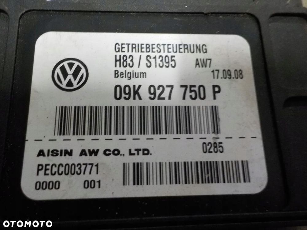VW T5 STEROWNIK MODUŁ SKRZYNI BIEGÓW AUTOMAT 09K927750P - 2