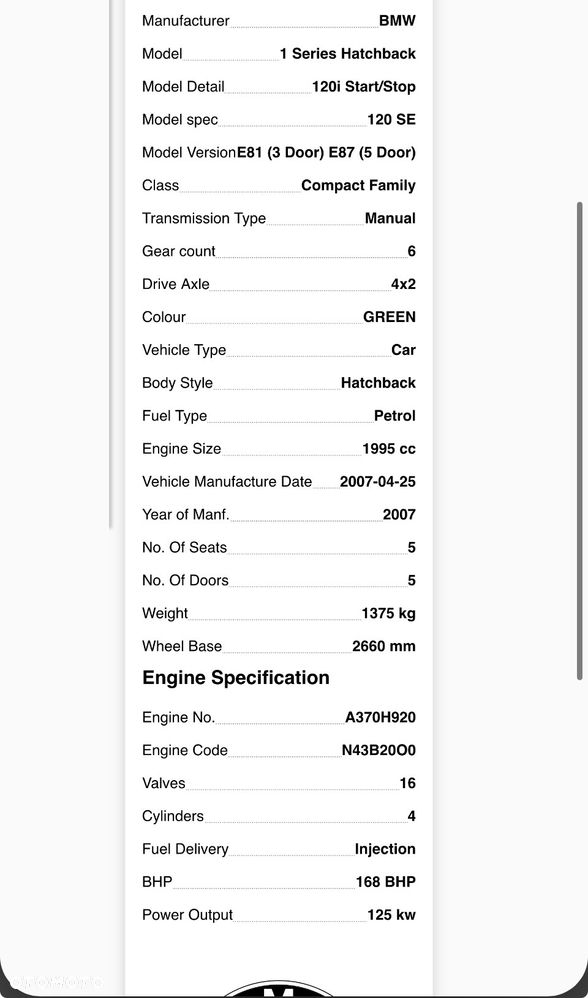 Silnik KOMPL BMW e81 n43b20a n43b20 film video E90 E60 320i 520i 2.0 - 10