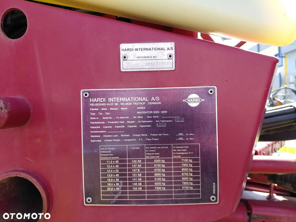 Hardi Navigator 4000 / 24 - 10