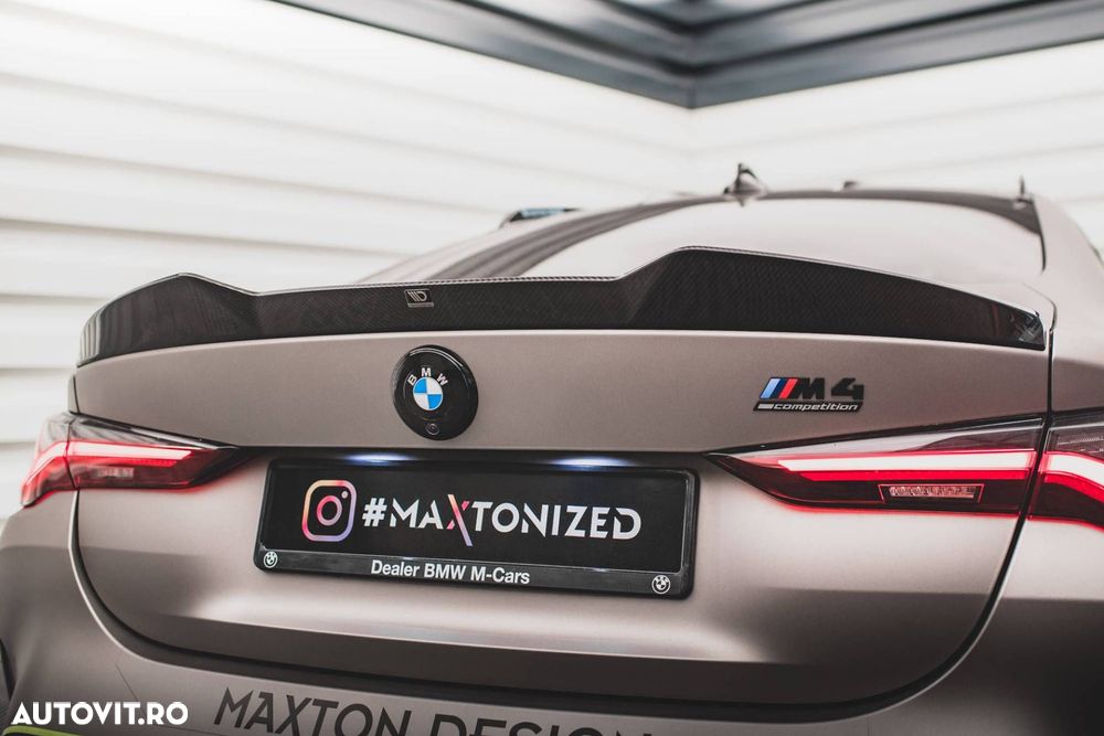 Pachet Exterior Prelungiri compatibil cu BMW M4 G82 Maxton Design Carbon - 16