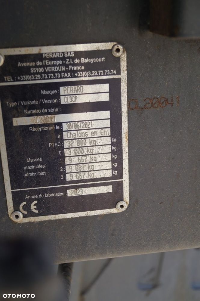 Perard Rozrzutnik Obornika Optium Cl 300-T Poziomy Adapter - 19