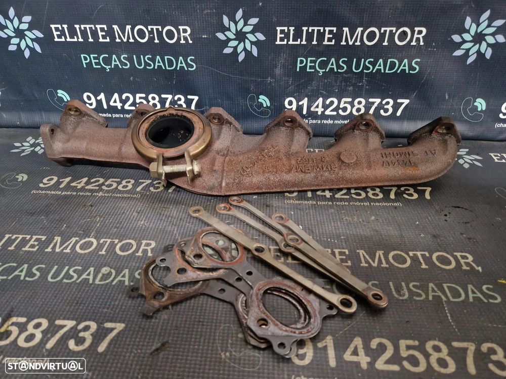 Coletor de escape usado BMW 730D 330D X5 M57TUE2 231CV M57 30D - 3