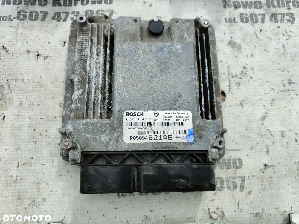 DODGE Journey 2.0 CRD Automat Sterownik Silnika Zestaw startowy 0281014579 - 3