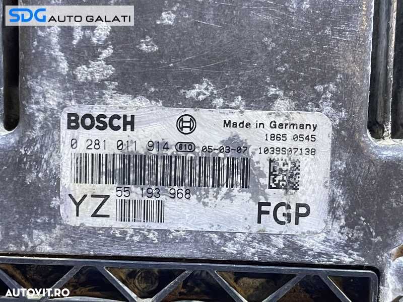 ECU Calculator Motor Opel Vectra C 1.9 CDTI 2002 - 2008 Cod 55193968 0281011914 [L2679] - 2