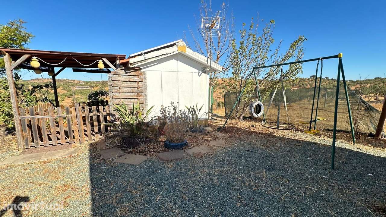 TERRENO RÚSTICO 3.500 m2 COM CASAS DE MADEIRA - ALQUEVA - Grande imagem: 2/30