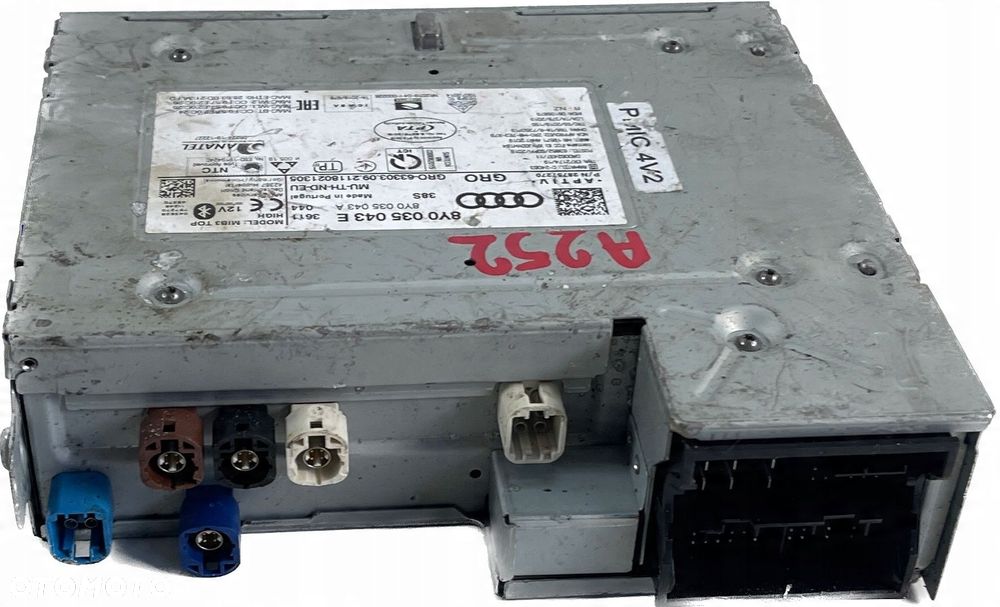 AUDI A3 MIB3 TOP HIGH CZYTNIK MMI MIB3 8Y0035043E - 15