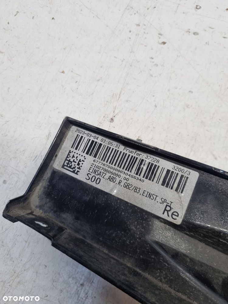 bmw m4 g82 g83 m-power próg nakładka listwa progowa prawa ładna - 6
