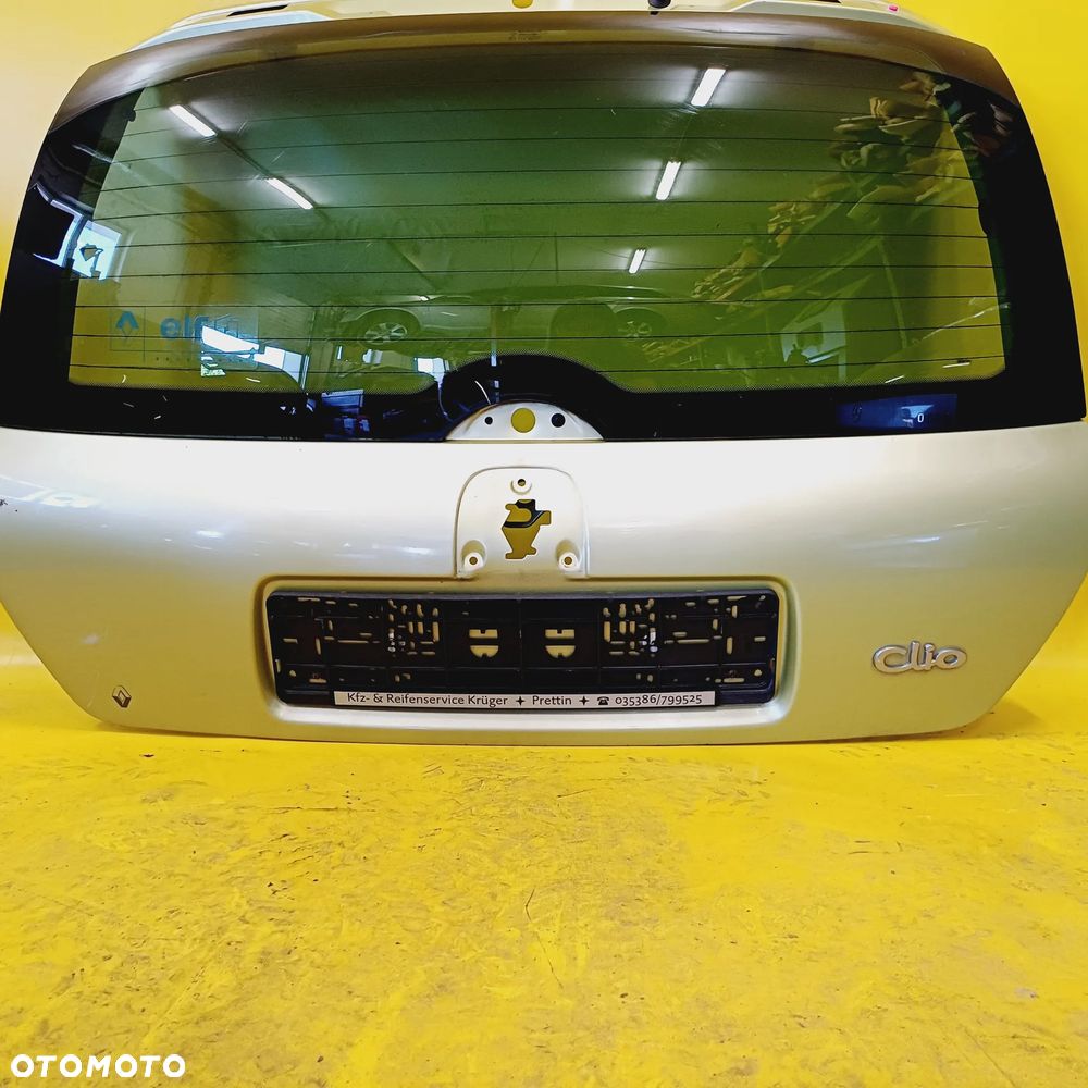 KLAPA TYŁ TYLNA SZYBA BAGAŻNIKA RENAULT CLIO II LIFT LAK. TED99 NR511 - 3