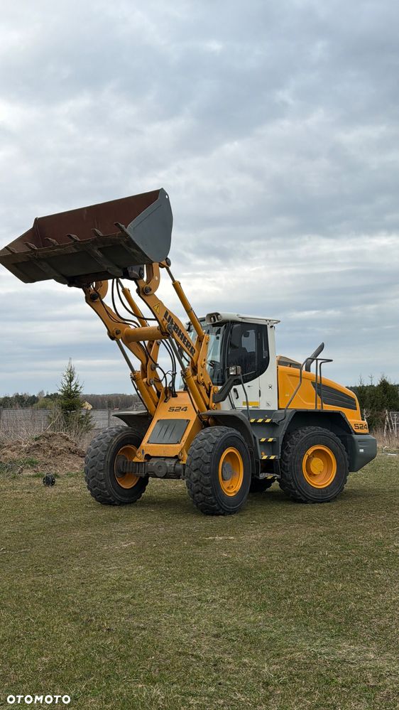 Liebherr Ładowarka Liebherr L524 KLIMA łyżka2,5m3+widły bezAdblue i Dpf szybkozłącze hydr. Cat Caterpillar 924K  924H  930K Volvo L60H / L70H Komatsu WA200-8 WA270-8JCB 426 427 - 24